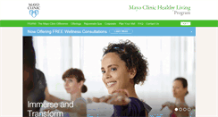 Desktop Screenshot of healthyliving.mayoclinic.org